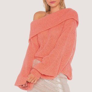 Free People Ophelia Pullover Alpaca Sweater